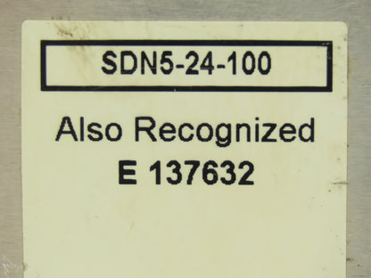 Emerson Sola SDN5-24-100 PLC Power Supply 24VDC 5A 115/230V 1PH Mixed Lot of 6