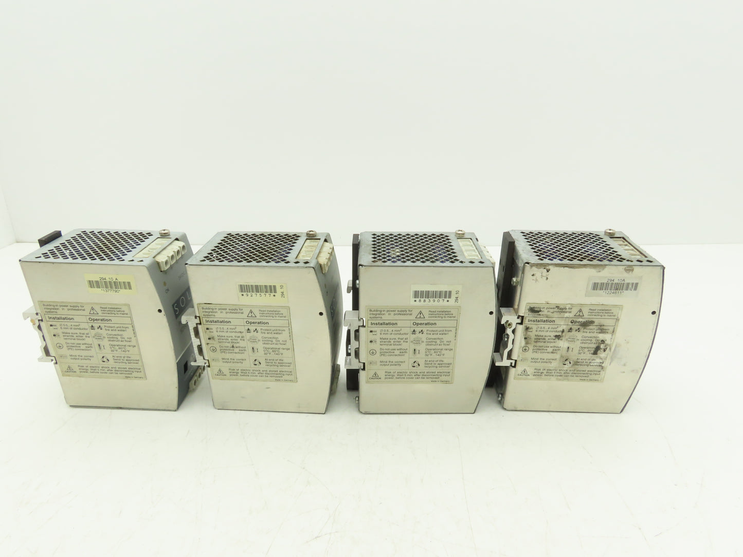 Emerson Sola SDN5-24-100 PLC Power Supply 24VDC 5A 115/230V 1PH Mixed Lot of 6