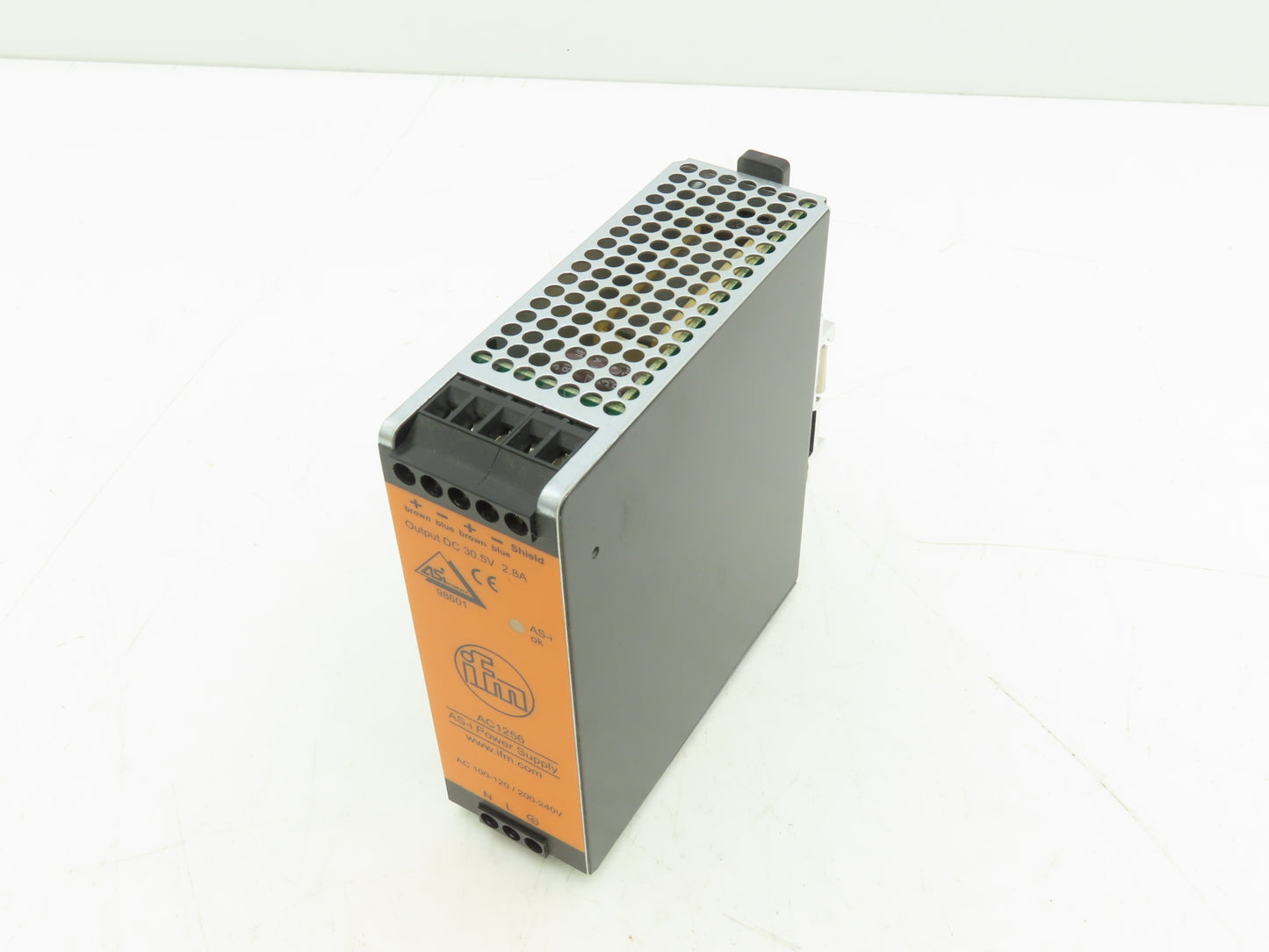 IFM AC1256 AS-Interface Power Supply PSU 30.5VDC 2.8A 85W 100-240V