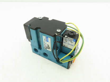 MAC 6311D-212-PM-111DA Pneumatic Solenoid Valve 120V 3/8"NPT Manifold *Read
