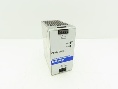 Rhino PSV24-240S PLC Power Supply 24VDC 10A 100-240V 1PH