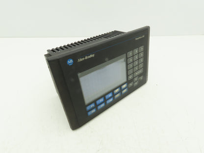 Allen Bradley 2711-B5A2X PanelView 550 Keypad Touchscreen Ser H  *Bad Screen*