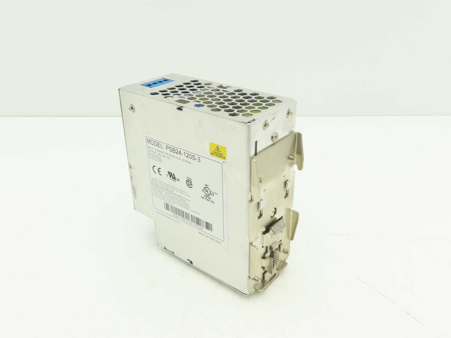 Rhino PSB24-120S-3 PLC Power Supply 24VDC 5A 480V 3PH
