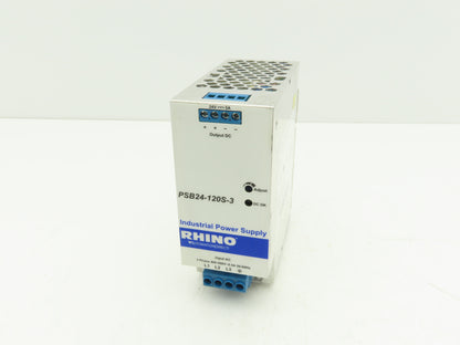 Rhino PSB24-120S-3 PLC Power Supply 24VDC 5A 480V 3PH