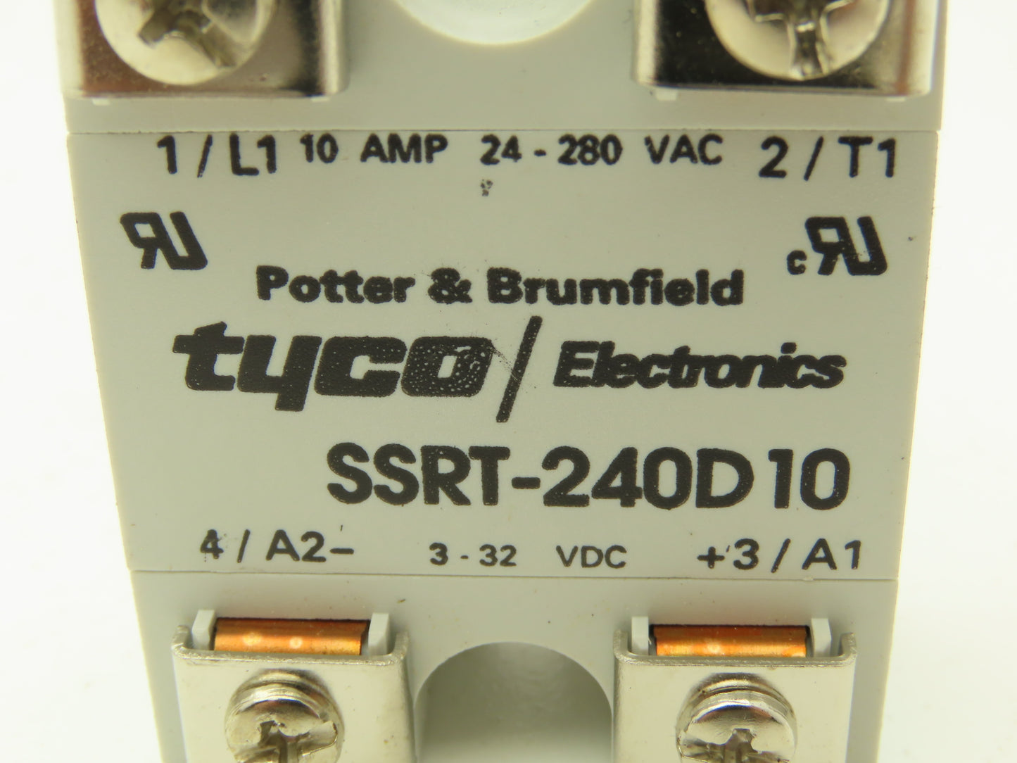 Ingersoll Rand 39198528 Relay Solid State 10A 24-280VAC Compressor Component