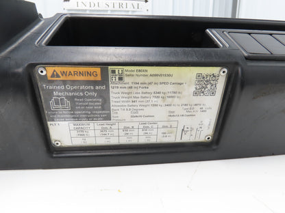 Hyster 1504880 Forklift  Hydraulic Forklift Tilt Cylinder From E80XN
