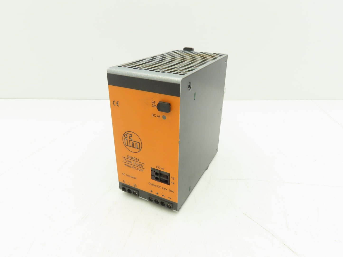 IFM DN4014 PLC Power Supply PSU 24VDC 20A 480W 100-240V