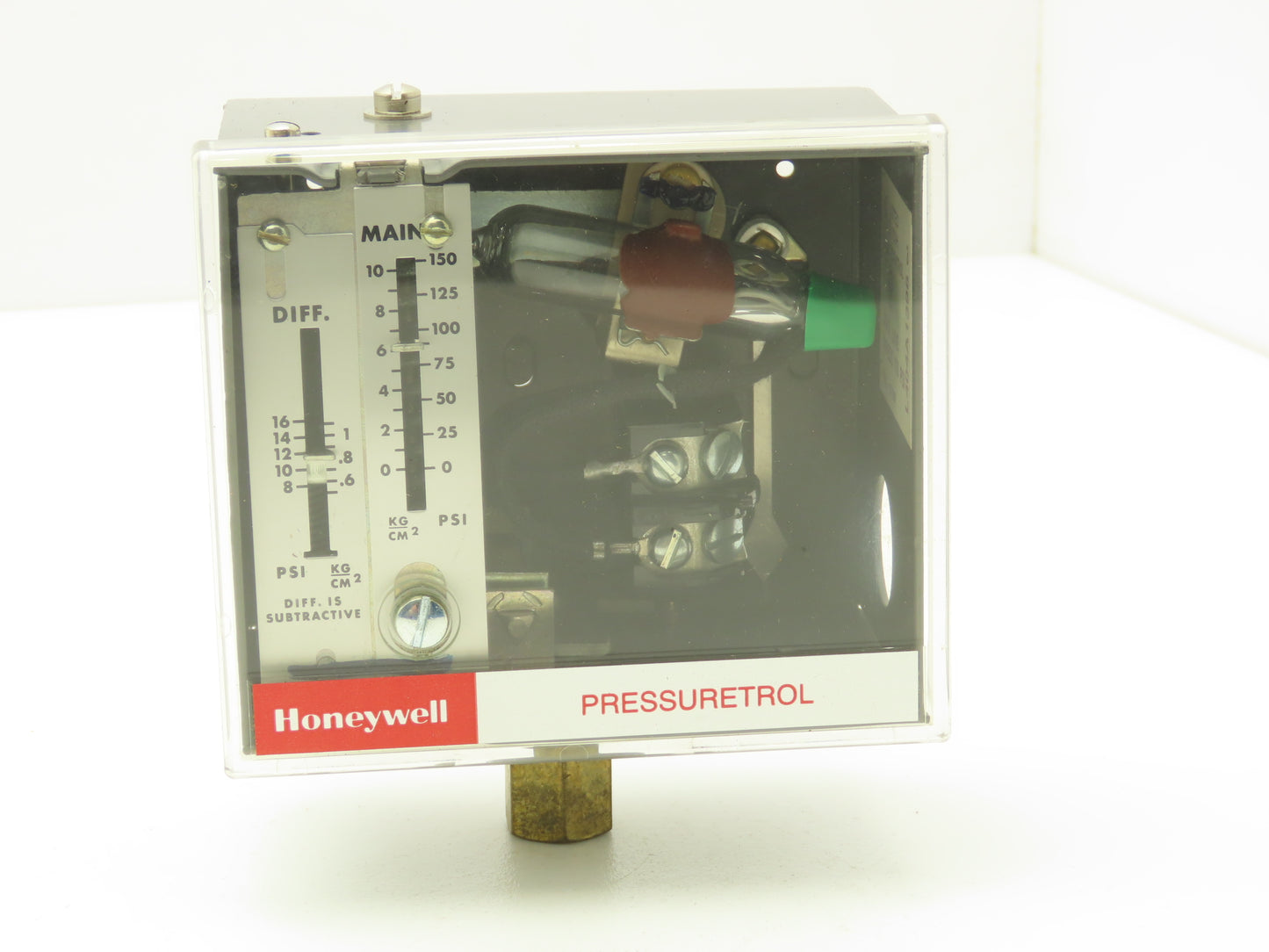 Honeywell L404A 1396 Pressuretrol 10-150PSI Differential Pressure Switch SPST