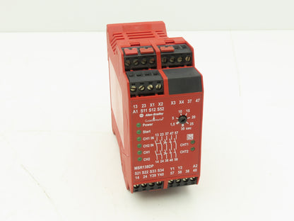 Allen Bradley MSR138DP 440R-M23151 Safety Relay Guardmaster Lot of 4