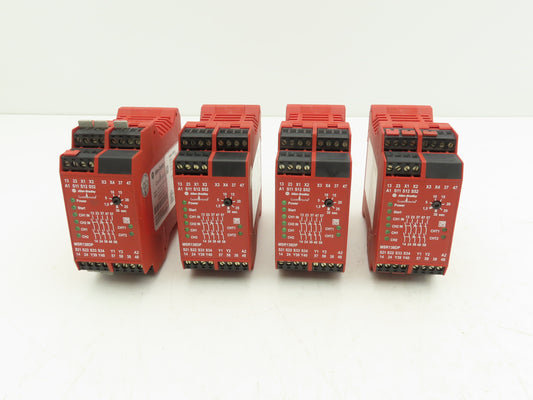 Allen Bradley MSR138DP 440R-M23151 Safety Relay Guardmaster Lot of 4