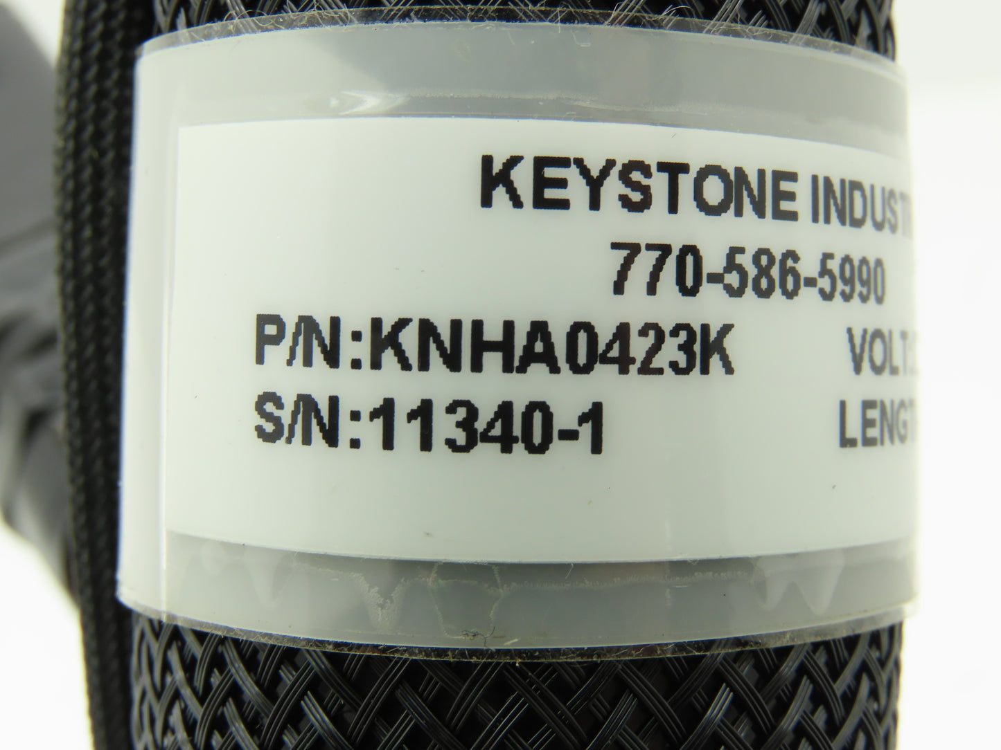 Keystone KNHA0423K Hot Melt Adhesive Glue Dispenser Hose 4' Length 230V RTD