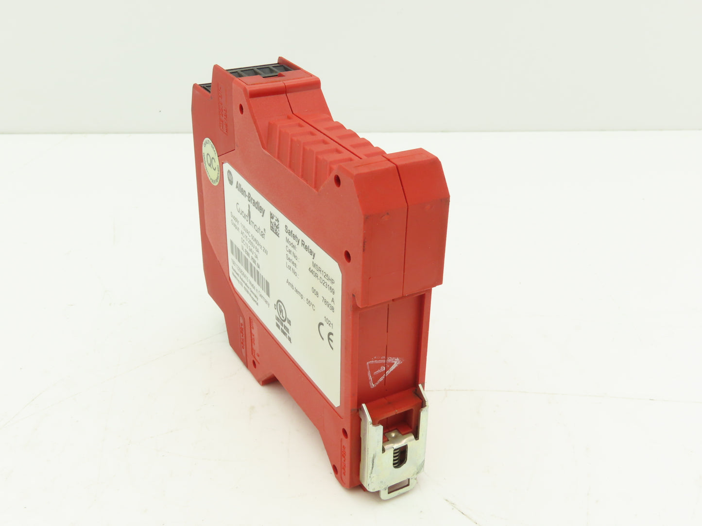 Allen Bradley 440R-D23169 Guardmaster MSR125HP Safety Relay Unit 24VDC Ser A