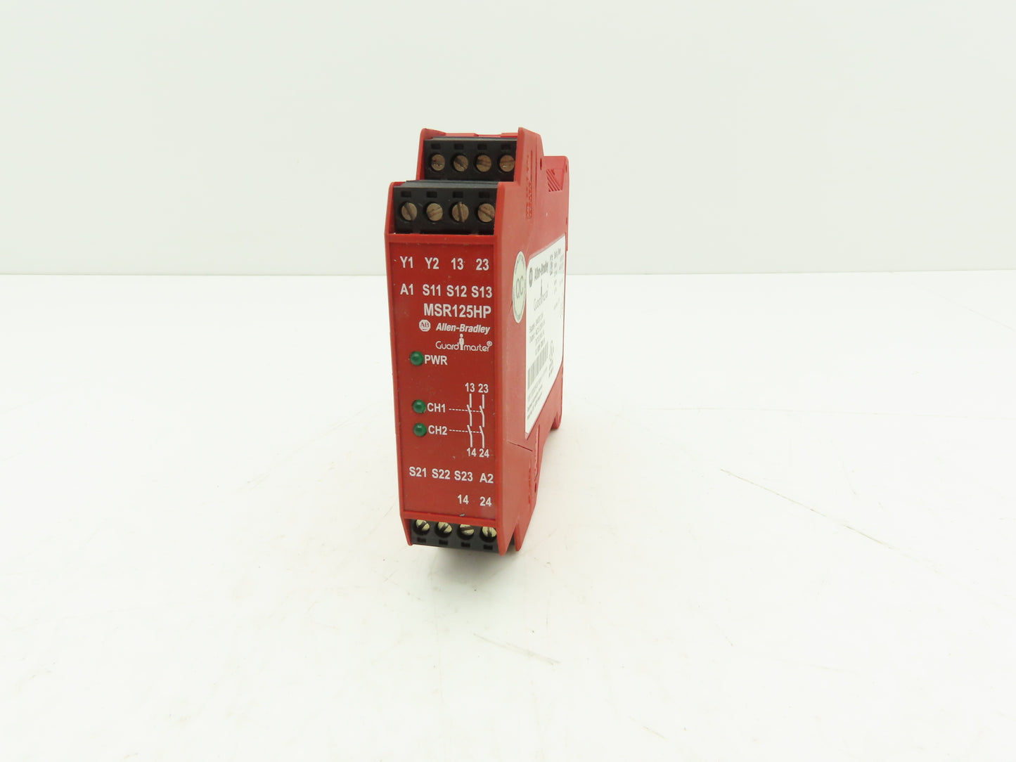 Allen Bradley 440R-D23171 Guardmaster MSR125HP Safety Relay Unit 24VDC Ser A