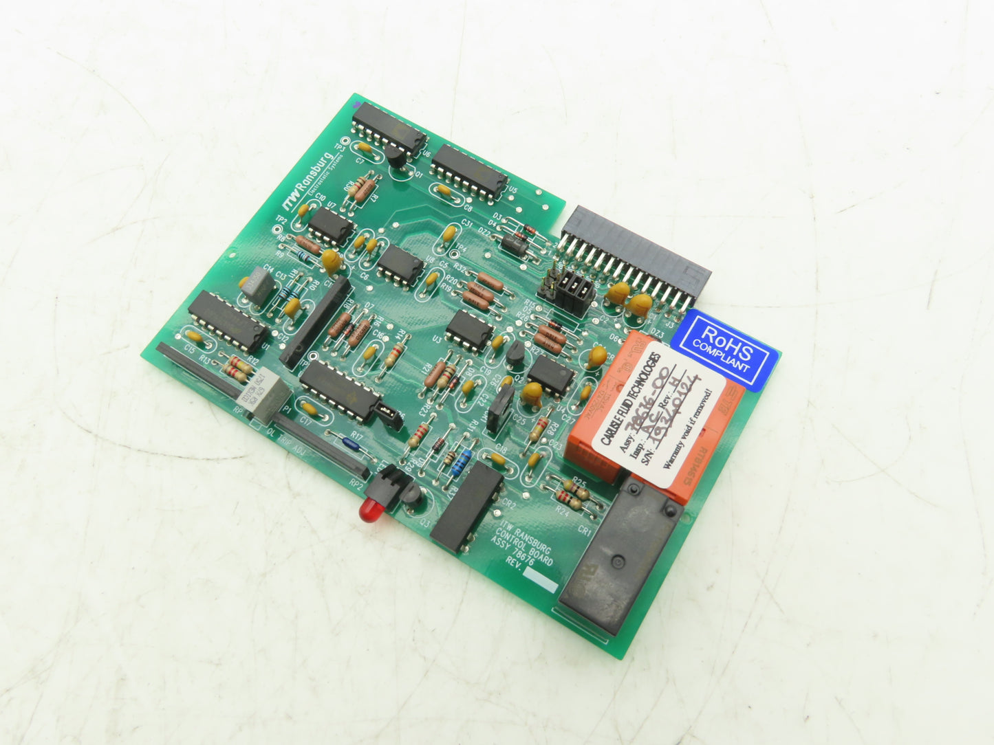 Ransburg 78676-00 Voltage Controller Circuit Board Assy