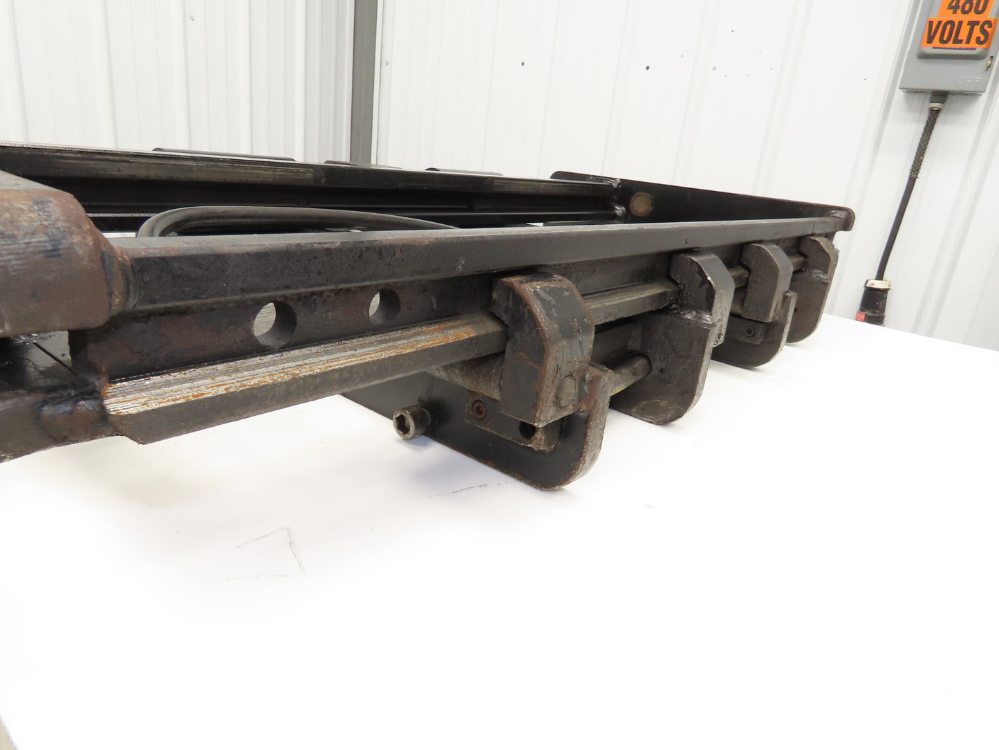 Hyster E80XN Forklift Carriage Fork Positioner 47" Width 7000lbs Class 4 READ
