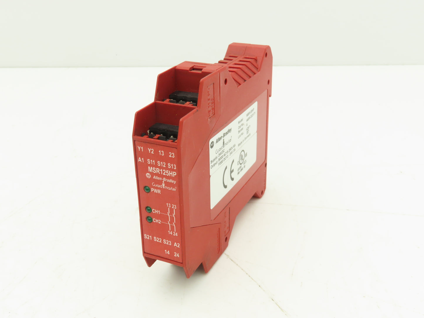 Allen Bradley 440R-D23171 Guardmaster MSR125HP Safety Relay Unit 24VDC Lot of 2