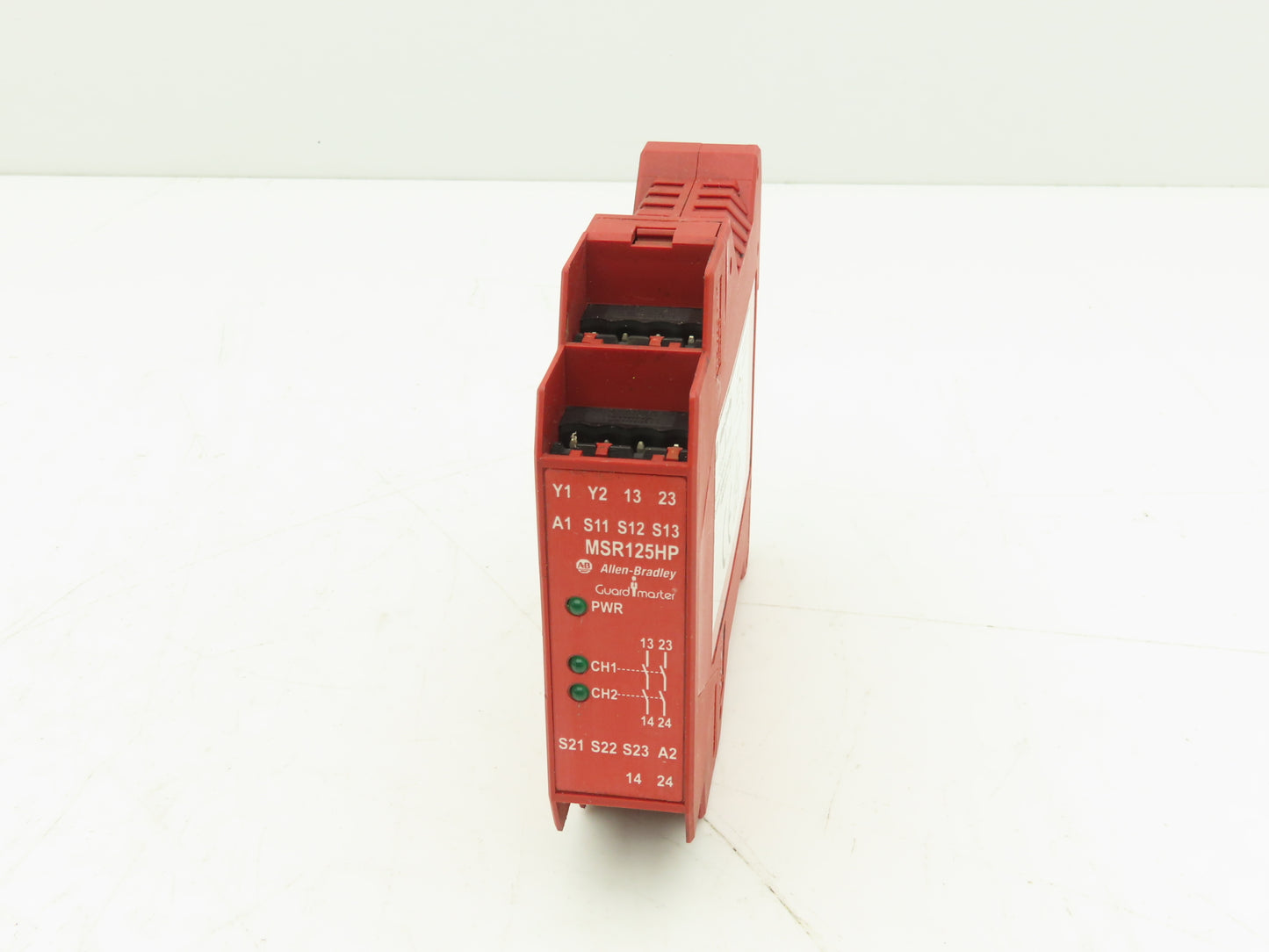 Allen Bradley 440R-D23171 Guardmaster MSR125HP Safety Relay Unit 24VDC Lot of 2