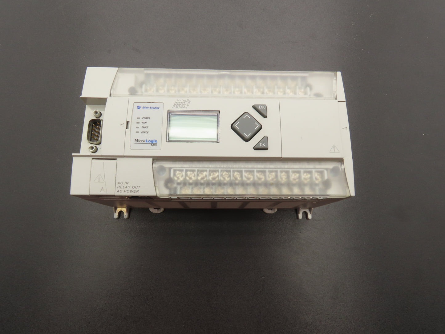 Allen Bradley 1766-L32AWA MicroLogix 1400 Controller Module 32Pt Series C. FW 21