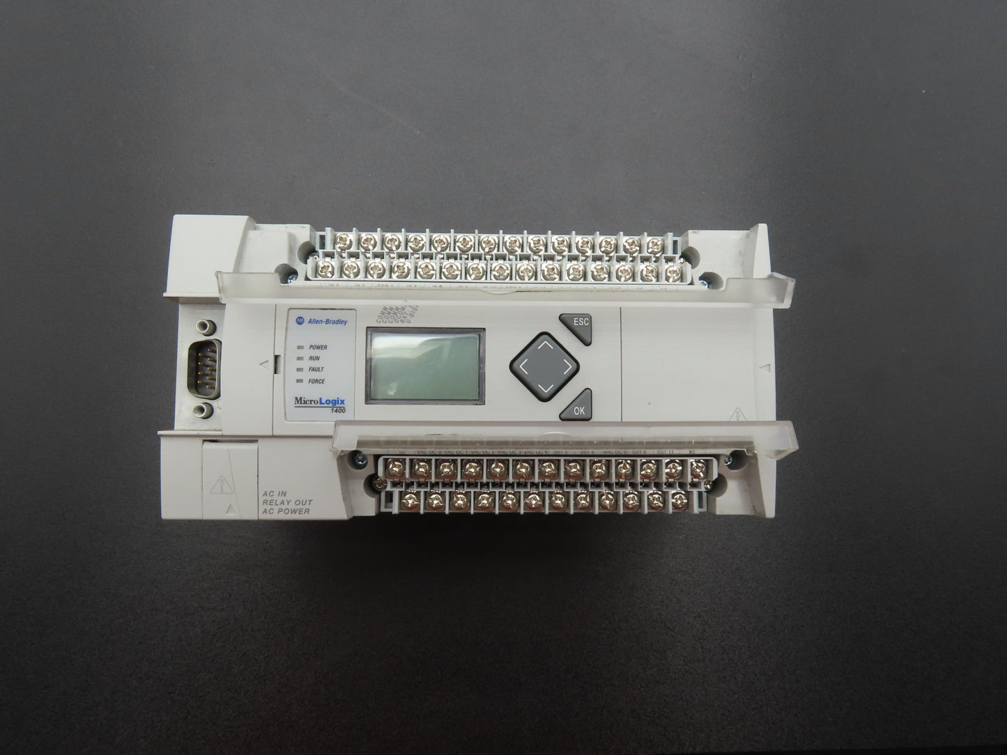 Allen Bradley 1766-L32AWA MicroLogix 1400 Controller Module 32Pt Series C. FW 21