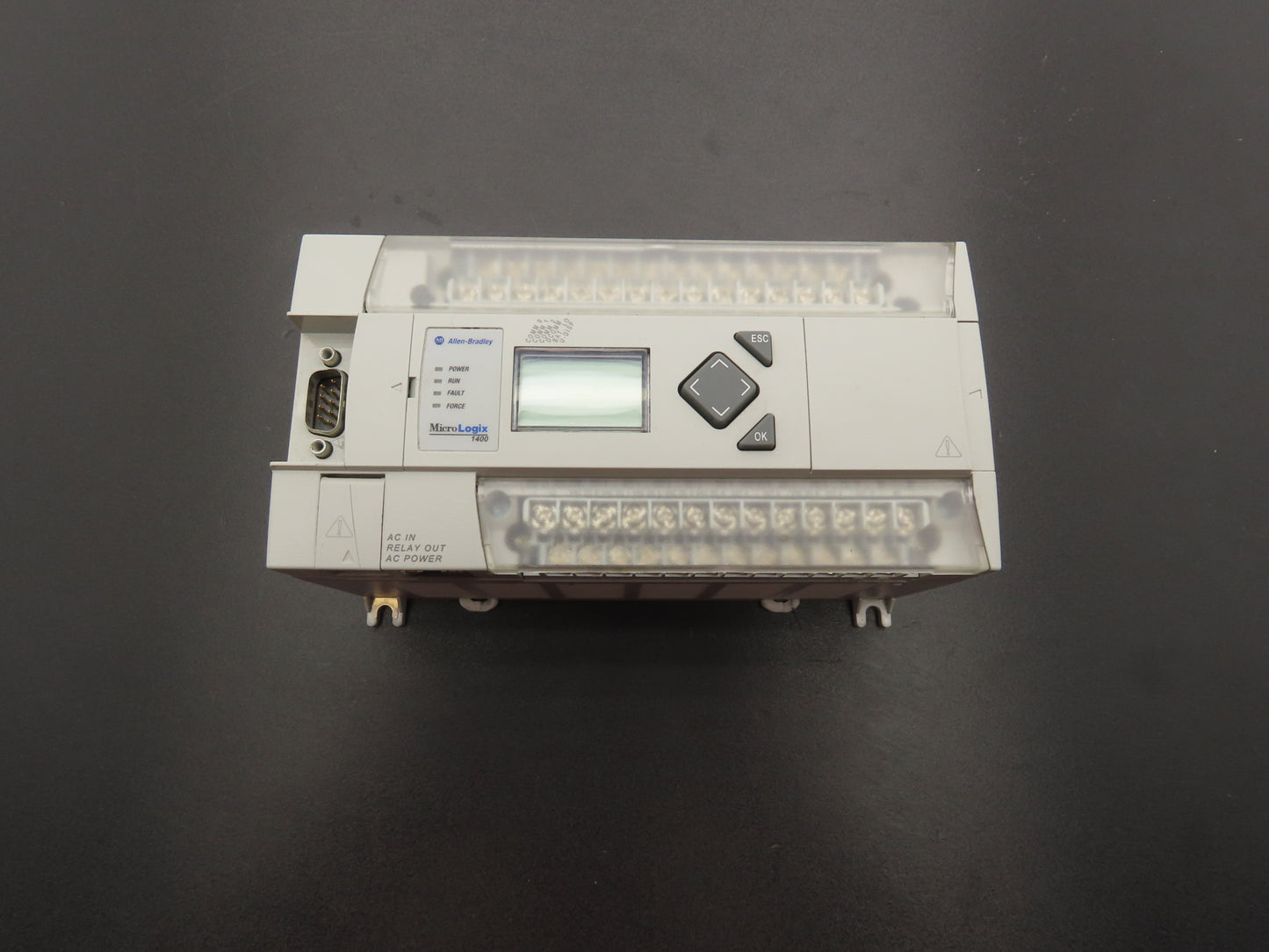 Allen Bradley 1766-L32AWA MicroLogix 1400 Controller Module 32Pt Series C. FW 21