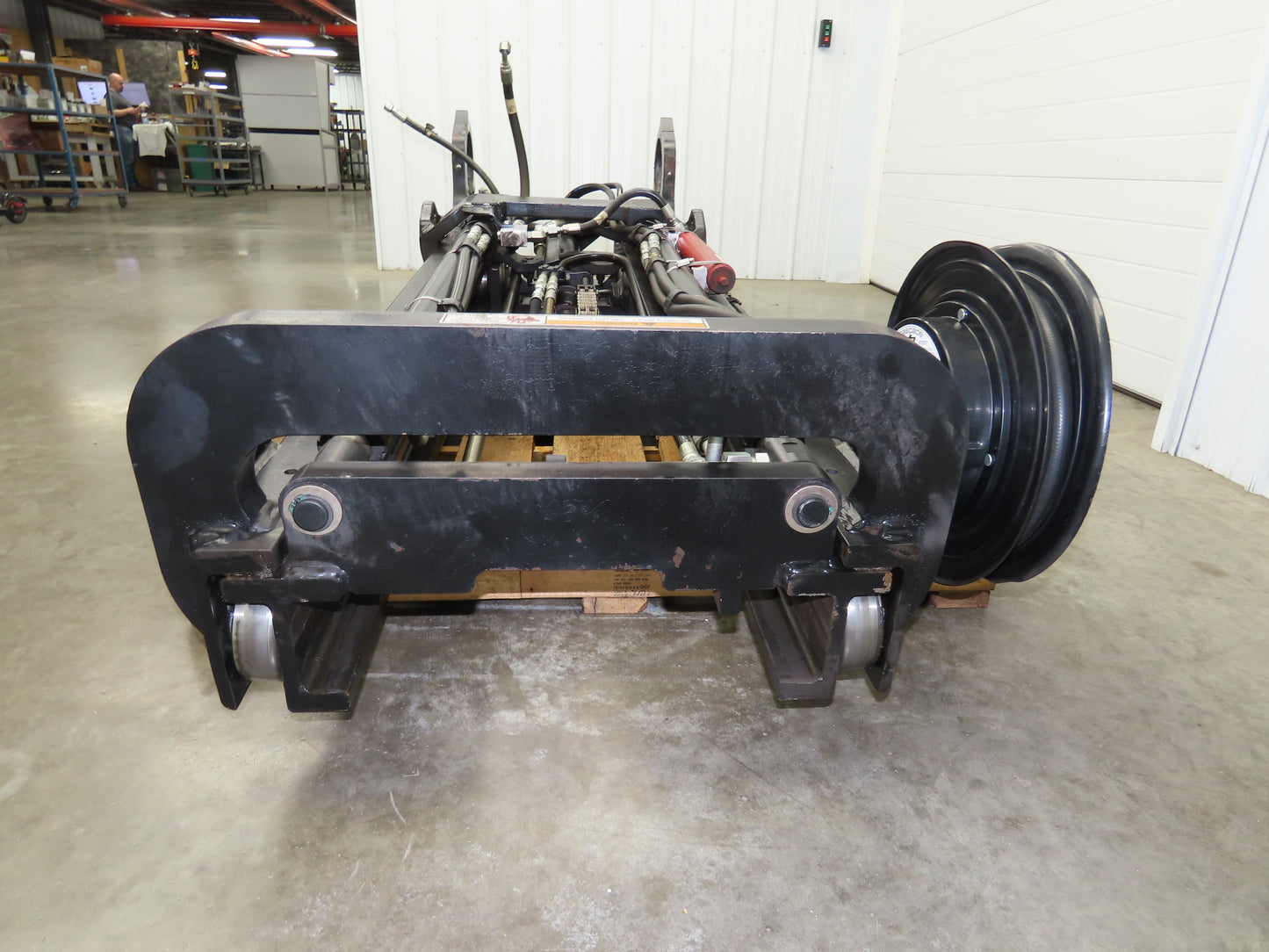 Hyster E80XN Forklift Mast Class IV 2 Stage 4 Lever 144.7" Lift 7000lb READ
