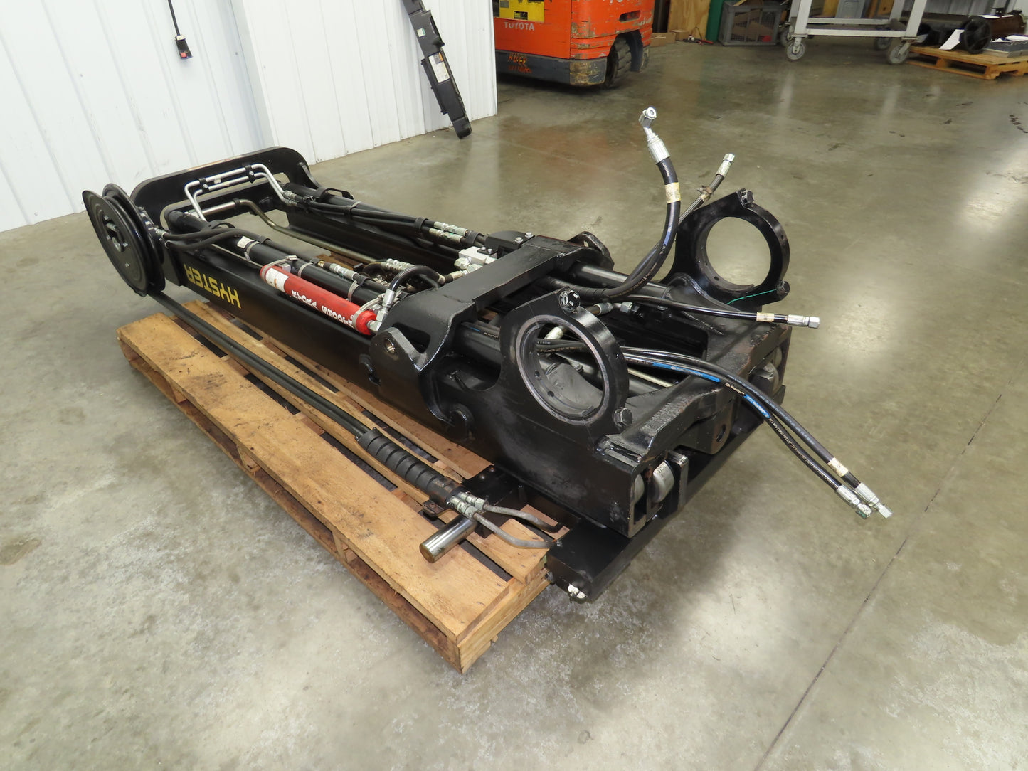 Hyster E80XN Forklift Mast Class IV 2 Stage 4 Lever 144.7" Lift 7000lb READ