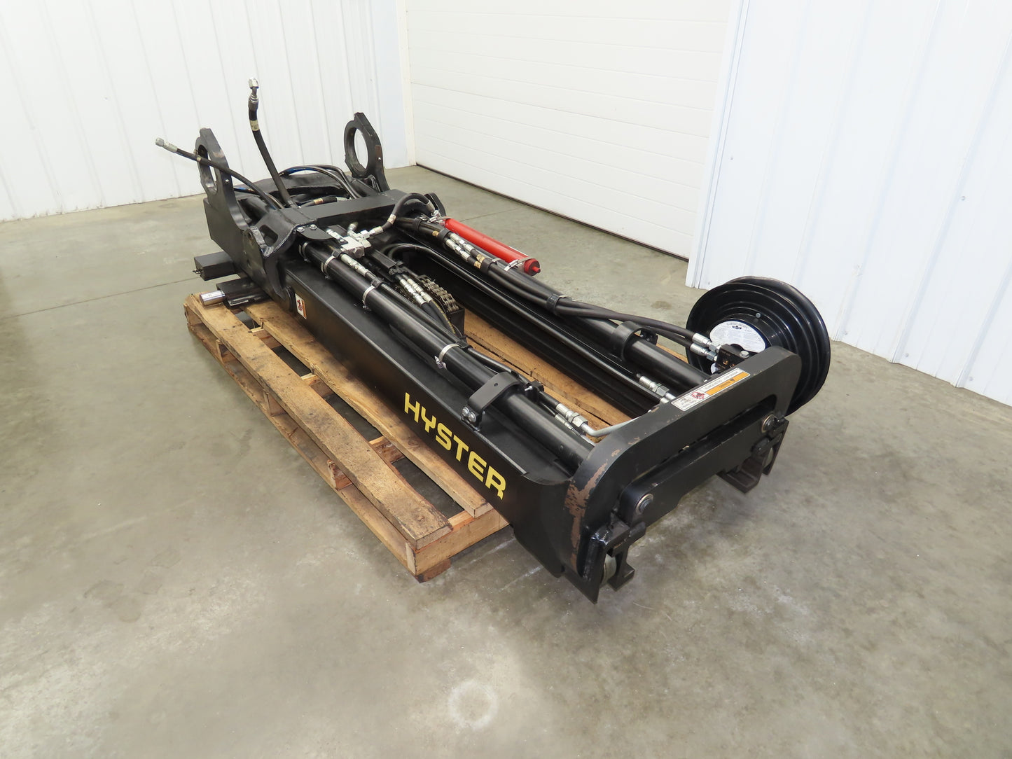 Hyster E80XN Forklift Mast Class IV 2 Stage 4 Lever 144.7" Lift 7000lb READ