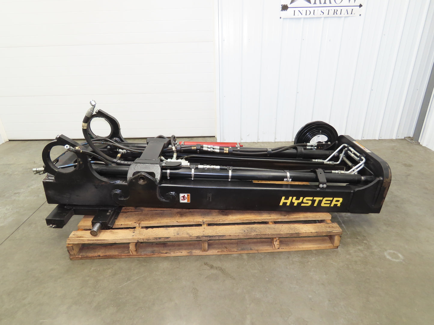 Hyster E80XN Forklift Mast Class IV 2 Stage 4 Lever 144.7" Lift 7000lb READ