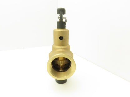 Kunkle 6283HGM01AKM Pressure Relief Valve 1-1/2" Male NPT Set 37 PSI Brass