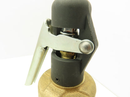 Kunkle 6283HGM01AKM Pressure Relief Valve 1-1/2" Male NPT Set 37 PSI Brass