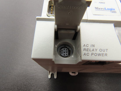 Allen Bradley 1766-L32AWA MicroLogix 1400 Controller Module 32Pt Ser C FW 21.007