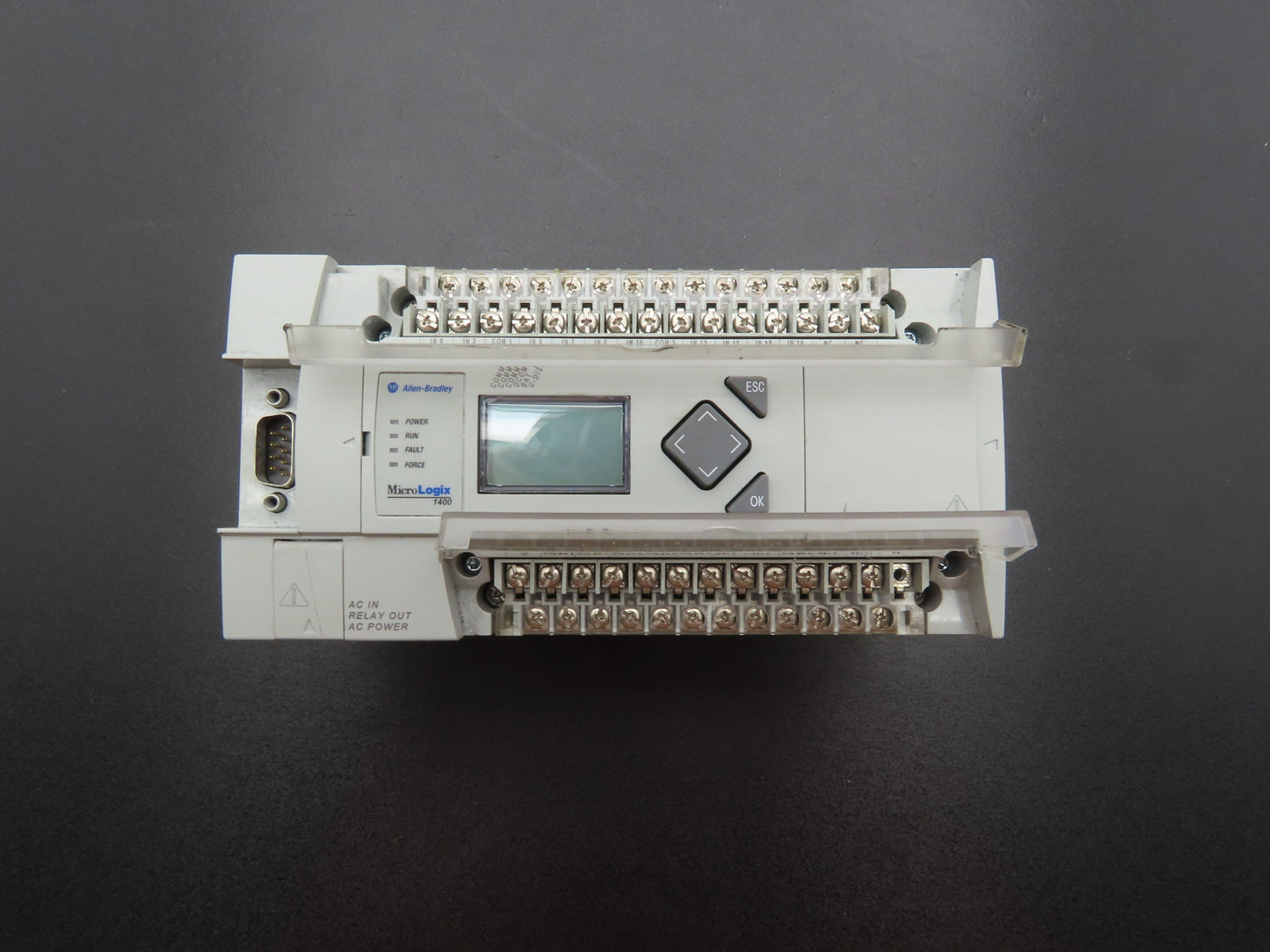 Allen Bradley 1766-L32AWA MicroLogix 1400 Controller Module 32Pt Ser C FW 21.007