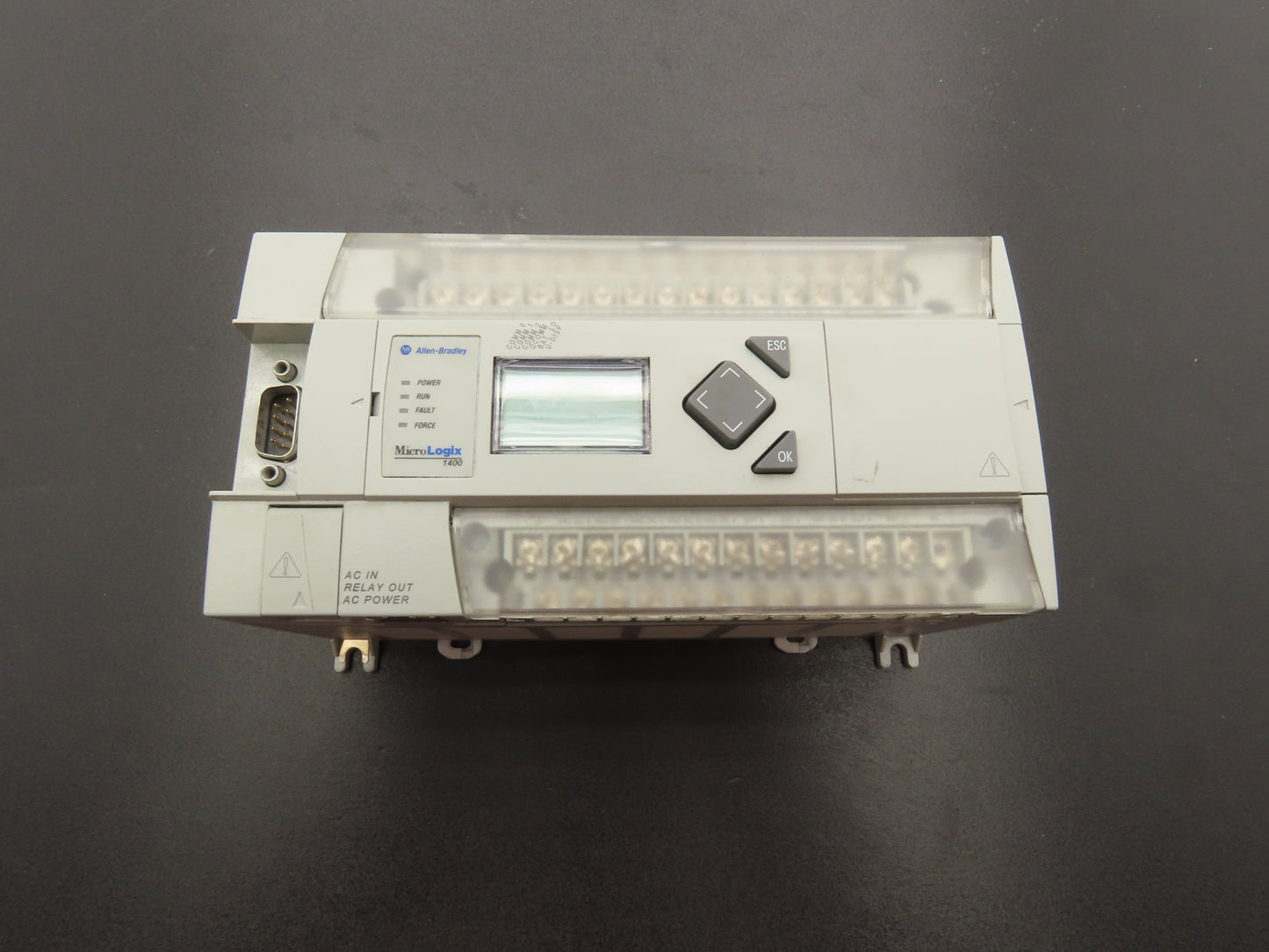 Allen Bradley 1766-L32AWA MicroLogix 1400 Controller Module 32Pt Ser C FW 21.007