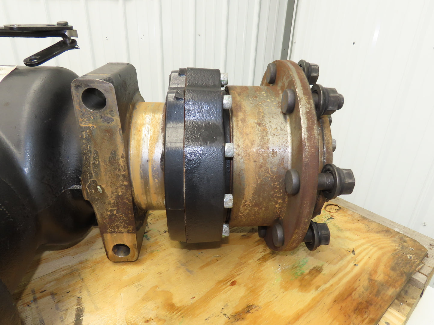 Hyster E80XN Forklift Front Dual Wheel Drive Axle Assembly 8-Lug