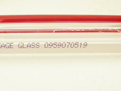 Duran 601-GG-034-2400 Redline HW Boiler Gage Glass 3/4"OD x 9-3/4" Long Lot of 8