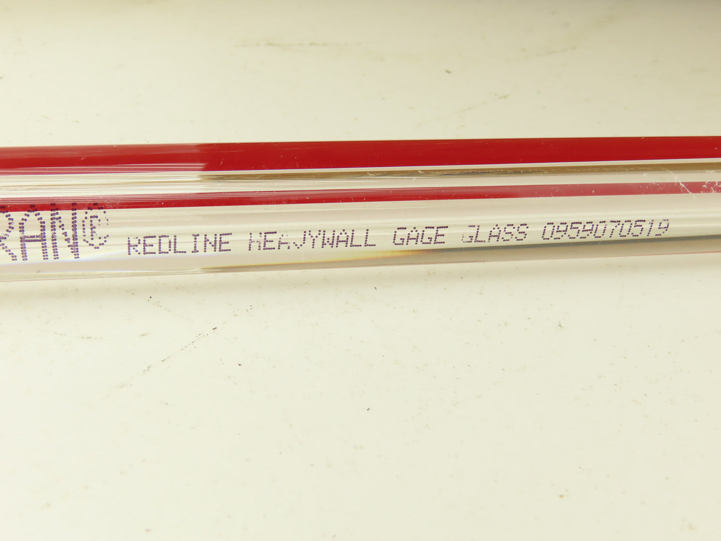 Duran 601-GG-034-2400 Redline HW Boiler Gage Glass 3/4"OD x 9-3/4" Long Lot of 8