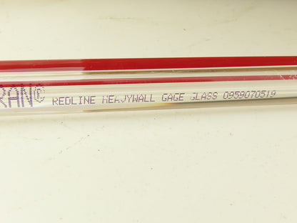 Duran 601-GG-034-2400 Redline HW Boiler Gage Glass 3/4"OD x 9-3/4" Long Lot of 8