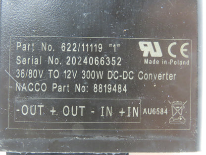 Sevcon 622/11119 Power Converter 36/88VDC To 12VDC Off Hyster E80XN