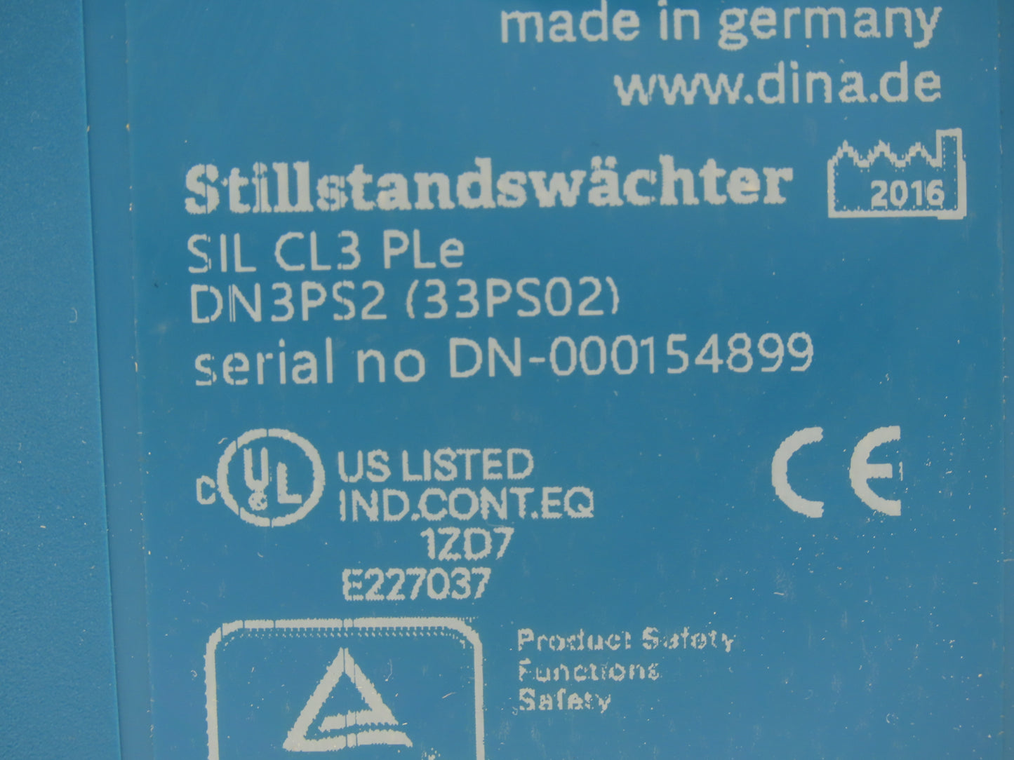 DINA 33PS02 DN3PS2 SAFEONE Automation Protect Safety Relay SIL SL3 Ple