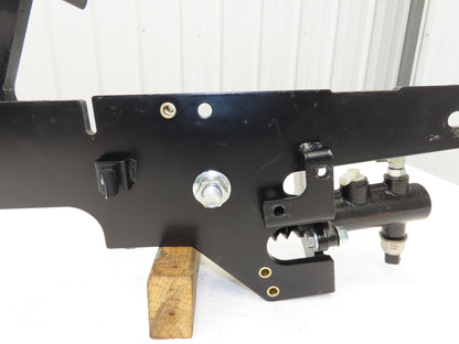 Hyster E80XN Forklift Brake Pedal & Master Cylinder & Bracket Assembly