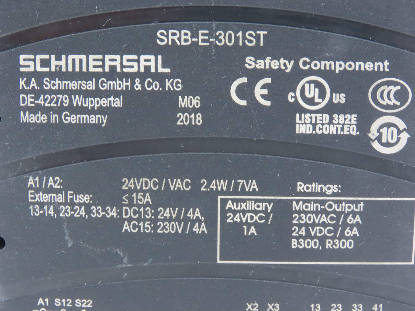 Schmersal SRB-E-301ST Automation Protect Safety Relay Unit 24VDC