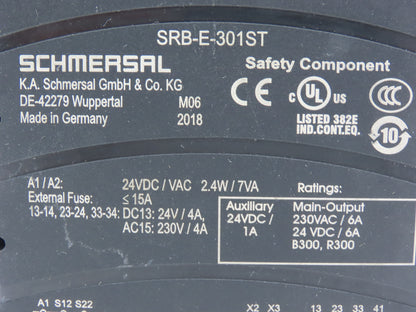 Schmersal SRB-E-301ST Automation Protect Safety Relay Unit 24VDC