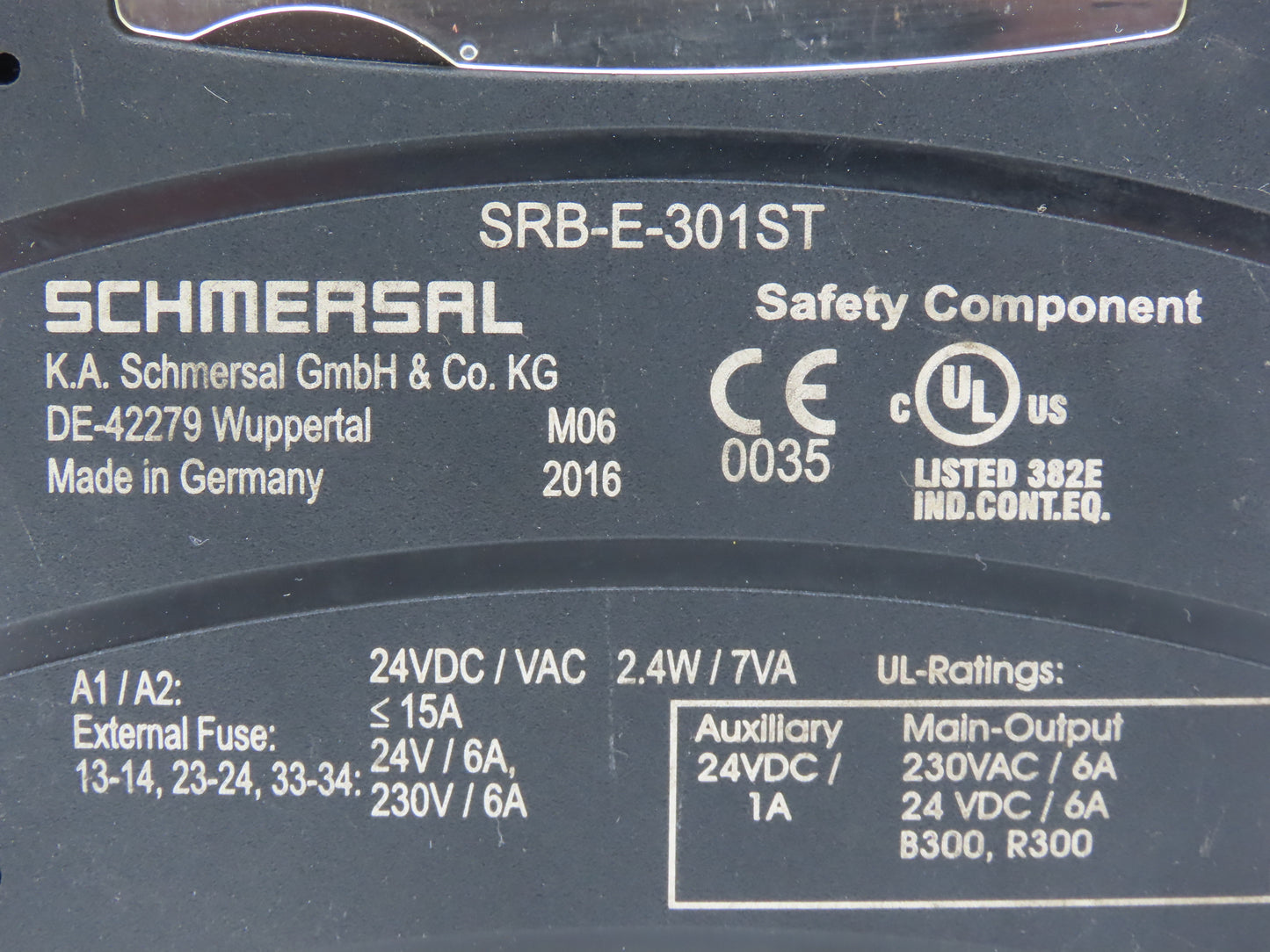 Schmersal SRB-E-301ST Automation Protect Safety Relay Unit 24VDC