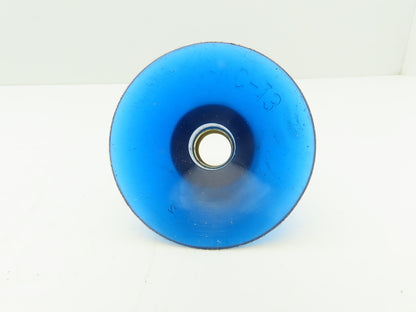 VC-13 Round Vacuum Suction Cup 2.45" Dia 3/8" NPT Style C Blue  Lot of 6