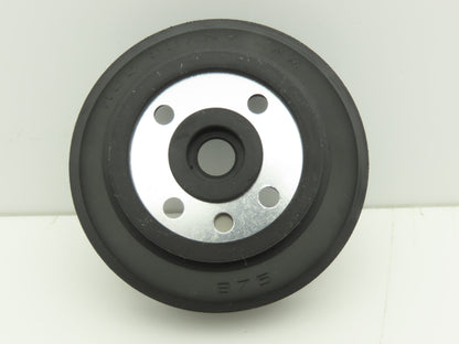 Anver B75 Round Vacuum Suction Cup NBR Rubber w/Plate 3.1" Dia  Lot of 4