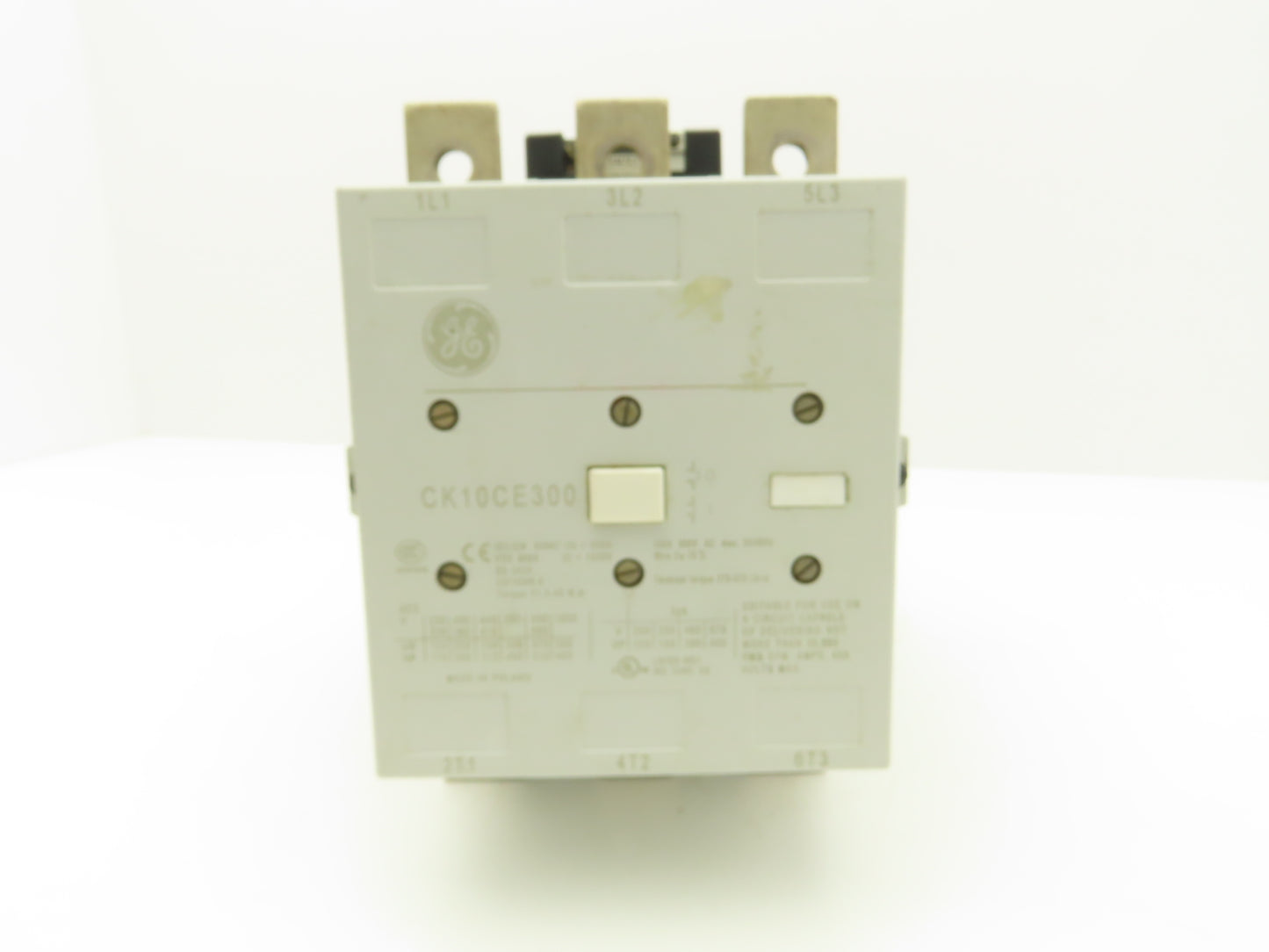 General Electric CK10CE300 Motor Starter Contactor 500A 400Hp 600V 3Ph See Note