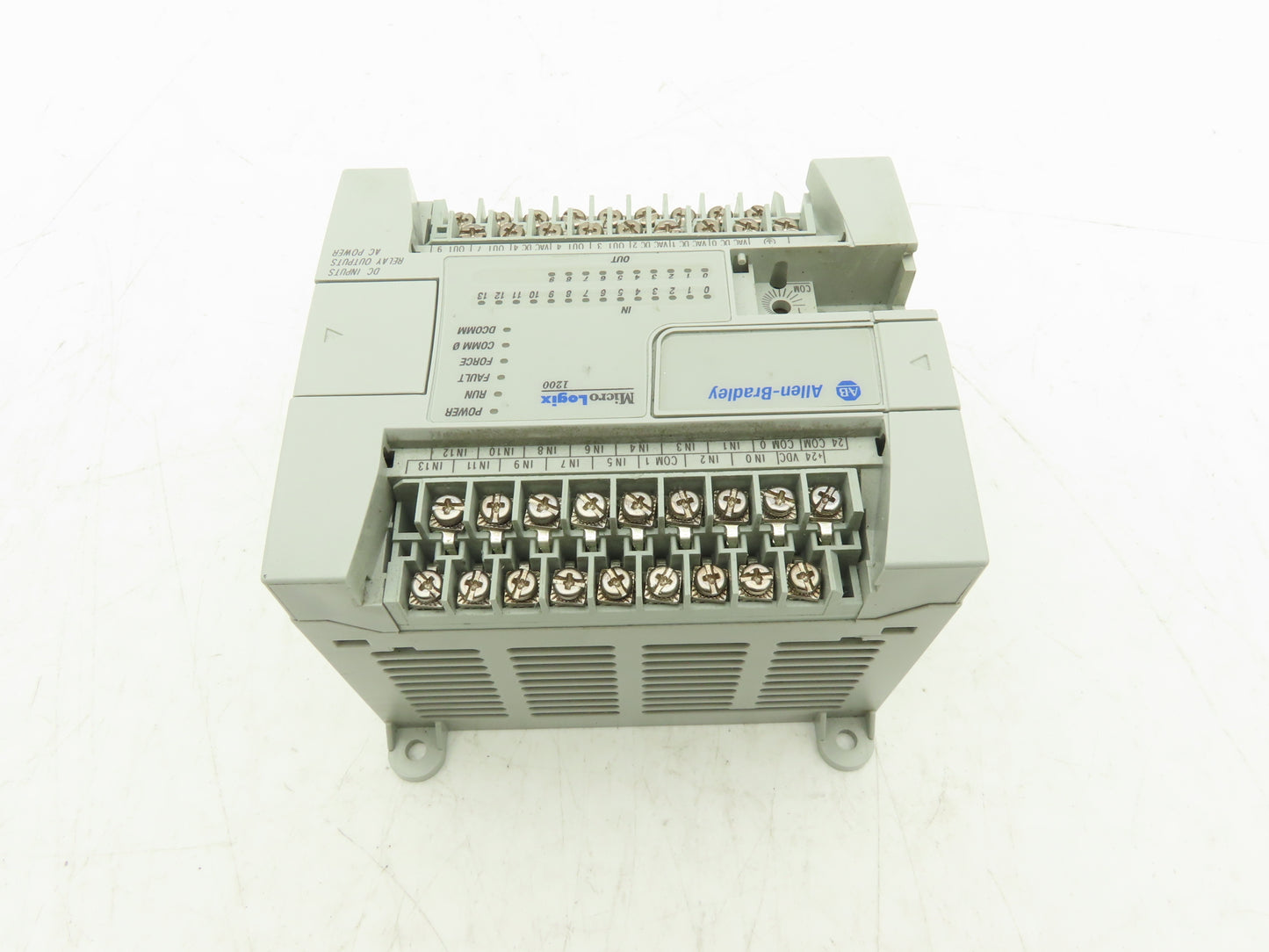 Allen Bradley 1762-L24BWA MicroLogix 1200 PLC Controller I/O Module Ser C Rev B