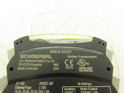 Schmersal SRB-E-322ST Multifunction Safety Monitor Relay 0-30 Sec Drop Out Delay