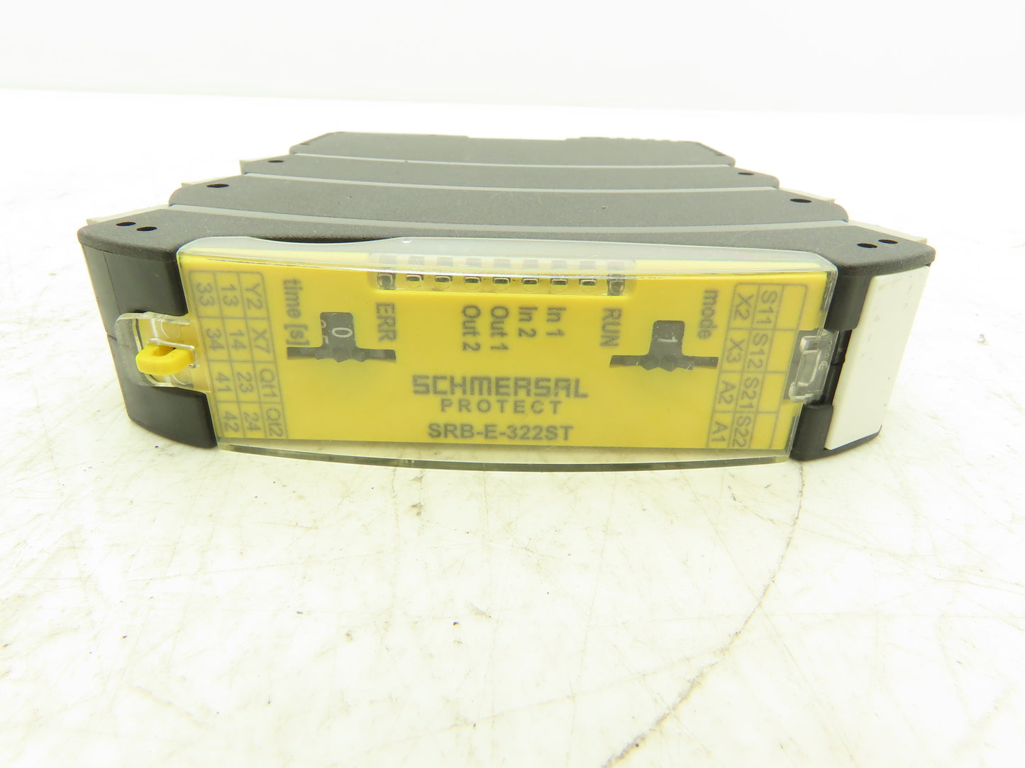 Schmersal SRB-E-322ST Multifunction Safety Monitor Relay 0-30 Sec Drop Out Delay