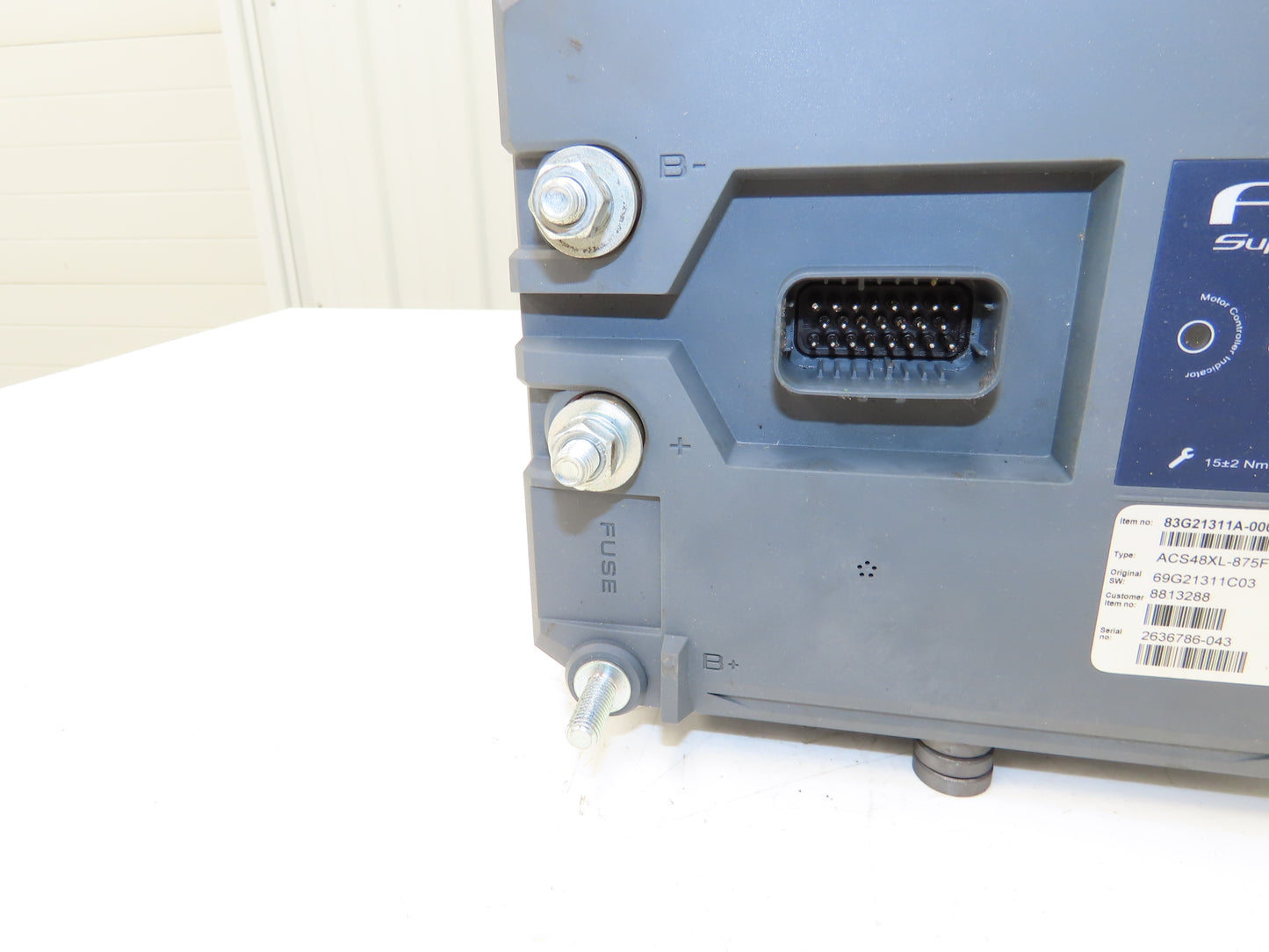 Danaher ACS48XL-875F-23P AC SuperDrive Forklift Motor Controller 48V Off E80XN